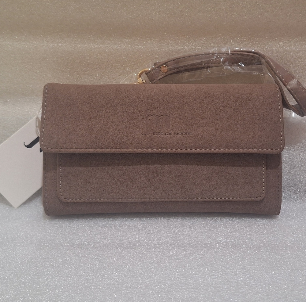 Jessica Moore Suede Wallet